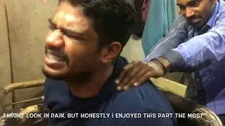 Best Street Indian Head & Back Massage by Munna Lal Sharma|ASMR| Scalp Massage & Deep Tissue Massage