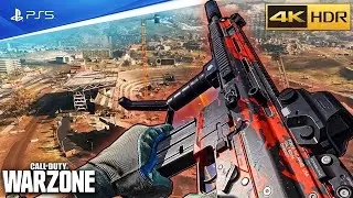 Call of Duty Warzone (SCAR) Solo Gameplay (No Commentary) PS5 4K HDR