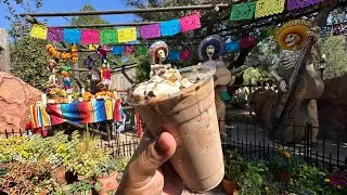 Trying some new Halloween Treats at Disneyland!