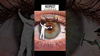 आंख की सफाई 🧹👁️‍🗨️😱💯💯 Respect 