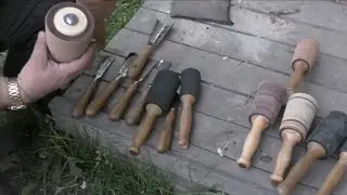 Резиновая киянка. Ударная стамеска. Стамески Стрый