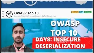 OWASP Top10 || Day 8 || Insecure Deserialization - Cookies Practical/RCE|| TryHackMe || Walk-Through