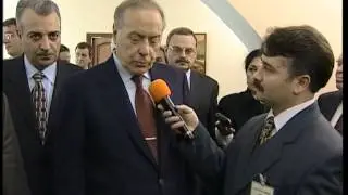 AZERBAIJAN PRESIDENT HAYDAR ALIYEV SPOKE TO SEYFULLAH TURKSOY