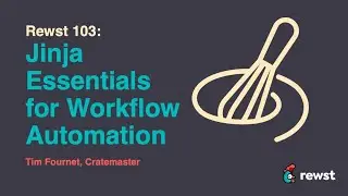 Rewst 103: Jinja Essentials for Workflow Automation