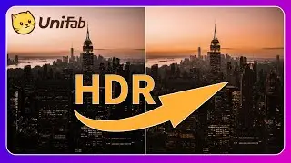 The Best SDR To HDR Upconverter AI | UniFab 3002 New Model(2025 Tutorial）