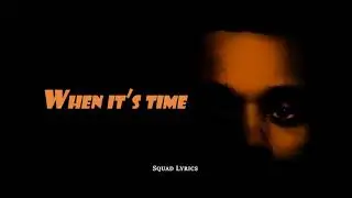 The Weeknd - I Was Never There (Lyrics)