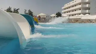 Summer at the Waterpark Montage 01 / Free Stock Footage (1080p)