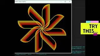 Amazing python design.😱..,,using turtle 🐢... l python.. 