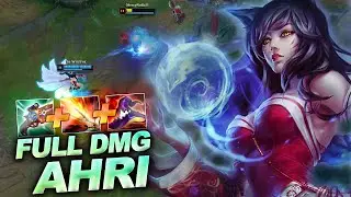 FULL DMG AHRI IS STILL STRONG IN S14 SPLIT 3