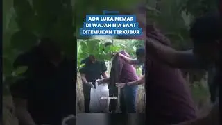 ADA LUKA MEMAR di Wajah Nia Gadis Penjual Gorengan saat Ditemukan Terkubur