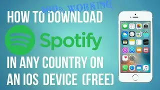 How to use spotify in any country.