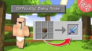Minecraft Bacha Mode #Hindi First Time | TheTeckky #mcjava