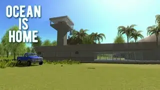 Пробрался на вышку аэродрома! - Ocean Is Home: Survival Island
