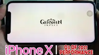 GENSHIN IMPACT Gameplay on iPhone X in 2021? (iOS 14.7.1) | (MAX GRAPHICS) HandCam