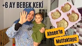 Ahsen'le Mutfaktayız | +6 Ay Bebek Keki