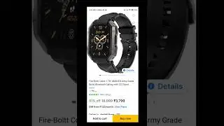 Fire Boltt cobra smart watch 