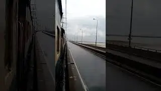বৃষ্টি ভেজা ভোরে যমুনা সেতুর অপরূপ সৌন্দর্য। সিরাজগঞ্জ এক্সপ্রেস।