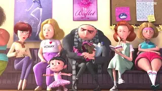 Gru in Dance Class Funny Scene - Despicable me 2010 Hd CG Full