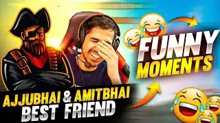 Free Fire Best Funny Videos With Amit Bhai And Ajju Bhai ||🤣 हसते हसते लोट पोट हो जाओगे😂