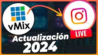 ¡CAMBIO TOTAL! 😈 CÓMO HACER Streaming en Instagram con vMix en 2024 - Instagram Live Producer