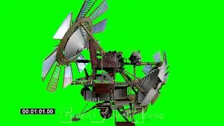 TIME MACHINE ANIMATION 1080p s01r01 green screen comp