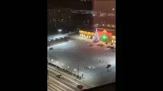 Дрифтеры устроили хоровод! Снег, хоть кому-то радость🙏