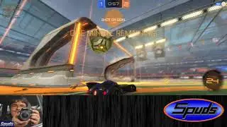 That's right, I saved the game!! (Rocket League Anniversary with Spuds)