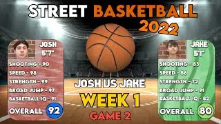 Street Basketball 2022 - Game 2 - Josh Vs Jake