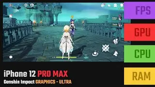 Genshin Impact iPhone 12 Pro Max (FPS Test - Benchmark)