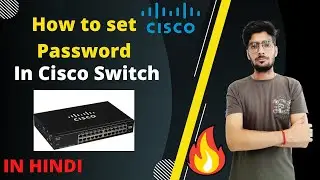 How to set password in Switch | password configuration in cisco switch |