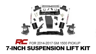 Rough Country 's 7 inch Suspension Lift Kit For GM 1500 Pickup