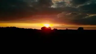 Sunset near Okehampton, UK [4k]