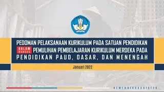 Pedoman pelaksanaan Kurikulum Merdeka 