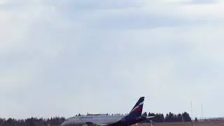 Мое первое видео со споттинга в Ижевском аэропорту