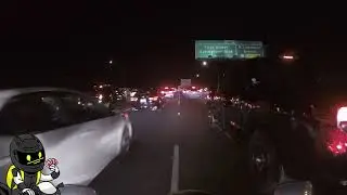 Quick Edits - Traffic on the 580 at Night in Northern California