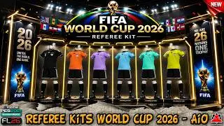 Official Referee Kits World Cup 2026 AIO + installation - PES 2021 & Football Life 2026
