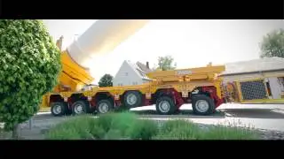 Scheuerle: Windflügel Adapter Generation II - Rotor Blade Adapter Generation II