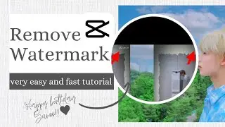 How to Remove Watermark on Capcut Template Tutorial (very fast and easy)
