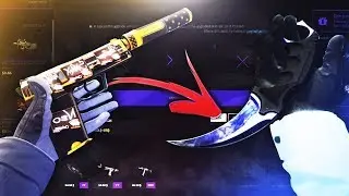UPGRADING SKINS TO KNIVES!