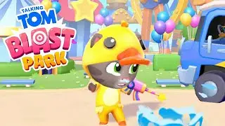 Talking Tom Blast Park New Big Update Gameplay Walkthrough Episode 8