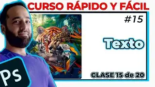 [15] 💙Como usar la Herramienta TEXTO en Photoshop