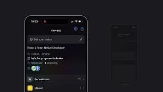 GitHub Profile Header Title Animation ✦ React Native ✦ makeitanimated.dev