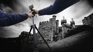 B&W Photography: castles, waterfalls, power plants and old trees
