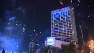 Jakarta 1st Video Mapping New Year's Countdown 2014