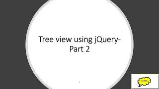 Tree view construction with jQuery - Part 2