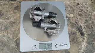 Shimano SPD pedal weight comparison - M520 v M540