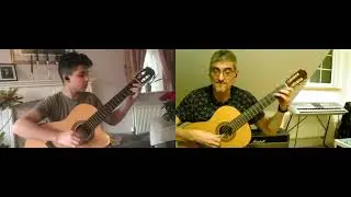 El panuelo de Pepa by Manuel Saumell (student and teacher duet)