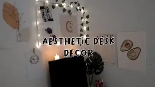 AESTHETIC ROOM DECOR | DEKORASI MEJA KECIL | DESK DECOR