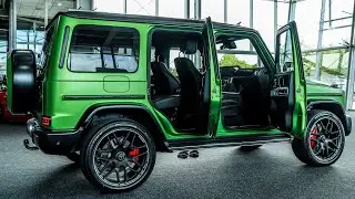 2024 Green Mercedes G63 AMG - Luxury SUV in Detail!