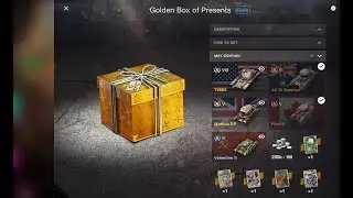 WoT Blitz Golden Box of Presents